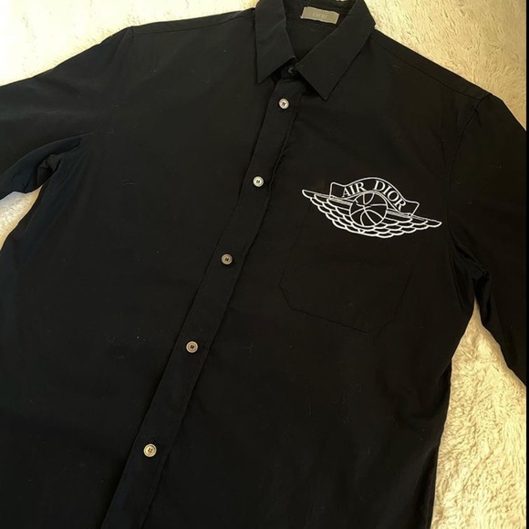 Christian Dior x air Jordan short sleeve